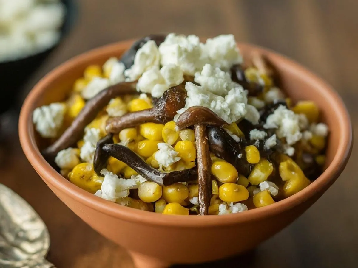 Corn & Mushrooms Corn & Mushrooms