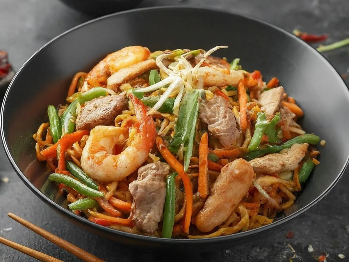 Mixed Lo Mein Mixed Lo Mein