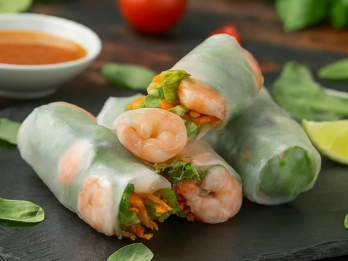 Individually Boxed Shrimp Spring Roll Individually Boxed Shrimp Spring Roll