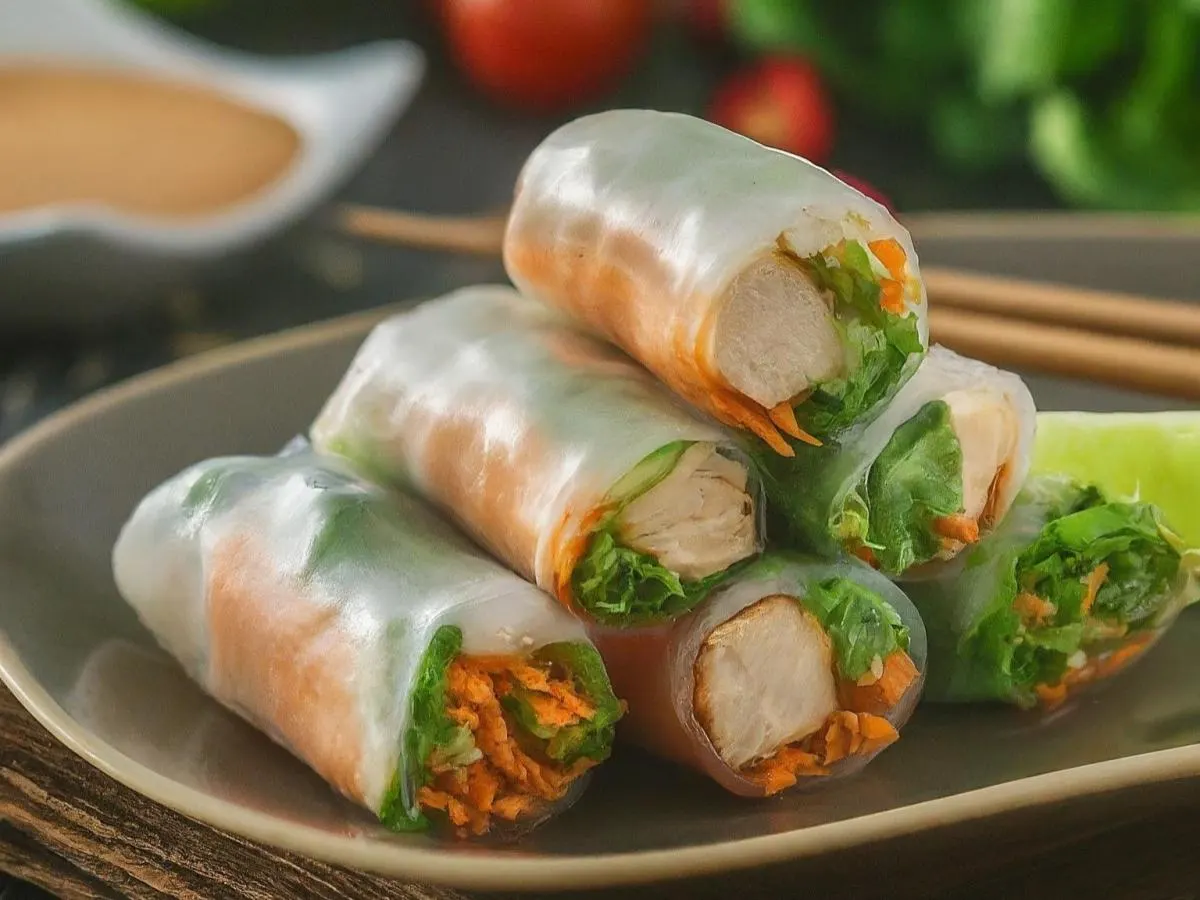 Individually Boxed Chicken Spring Roll Individually Boxed Chicken Spring Roll