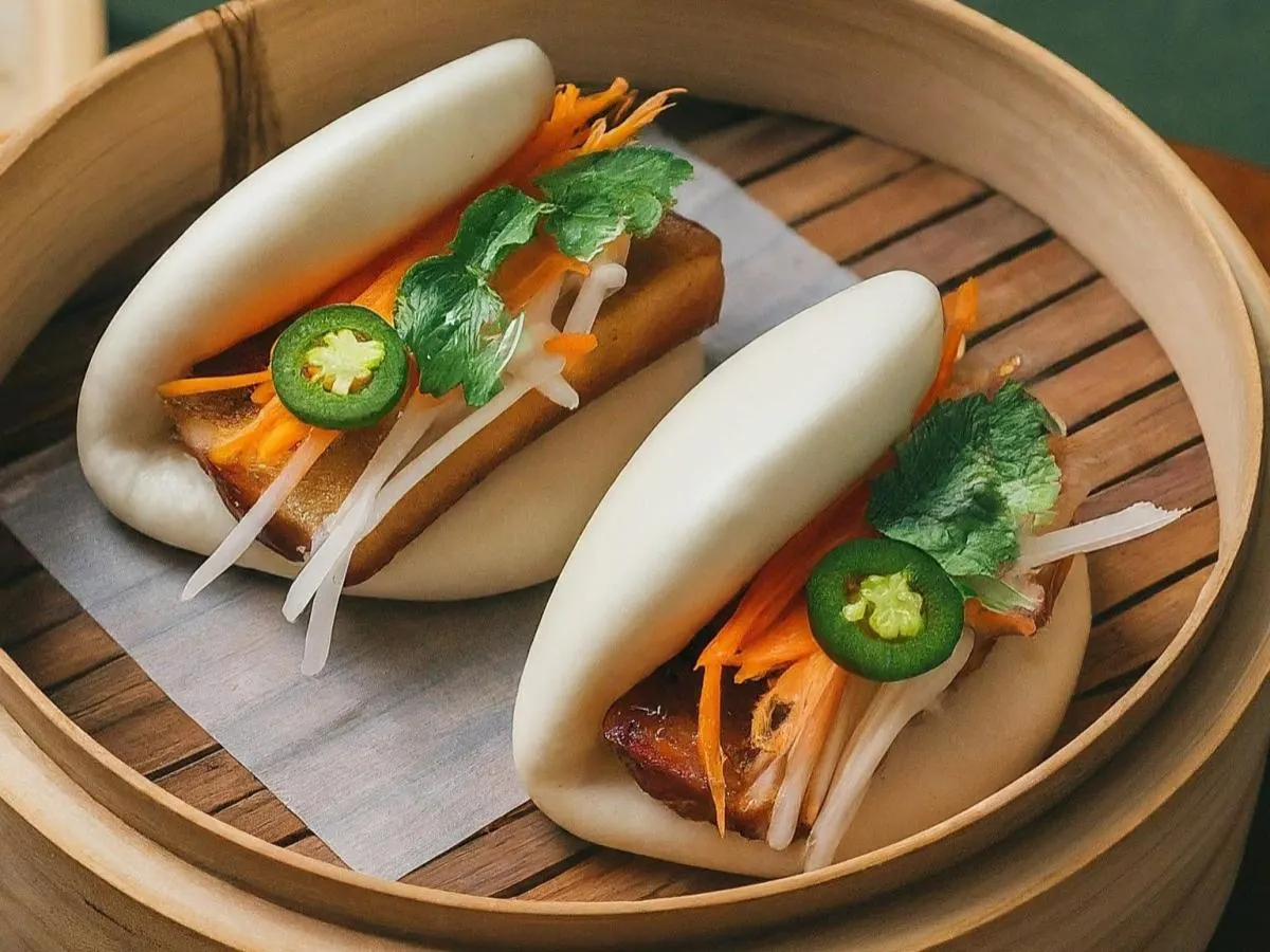 Individually Boxed Curry Pork Belly Banh Bao Individually Boxed Curry Pork Belly Banh Bao