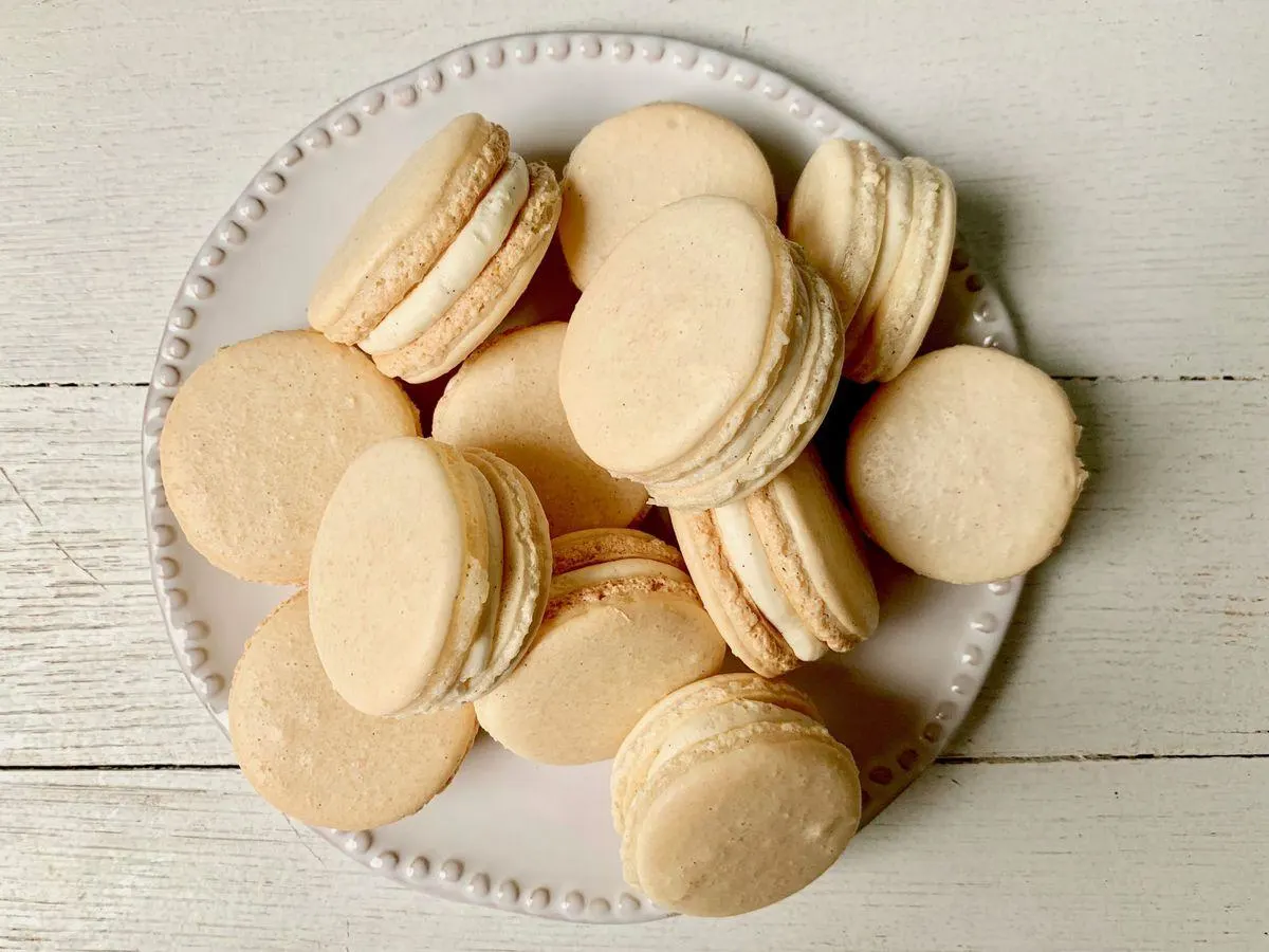 Vanilla Macaron Vanilla Macaron