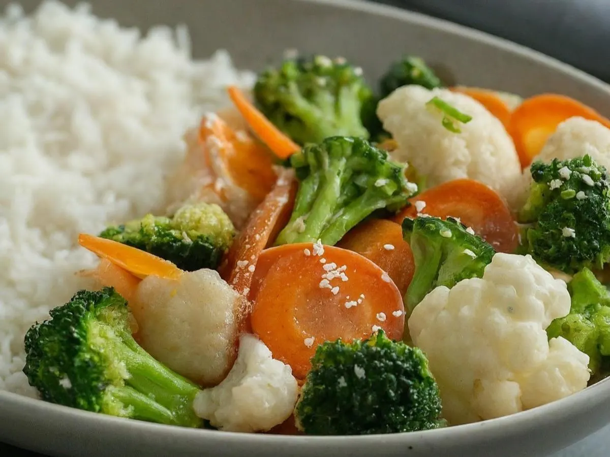 Mixed Vegetables and Rice Mixed Vegetables and Rice