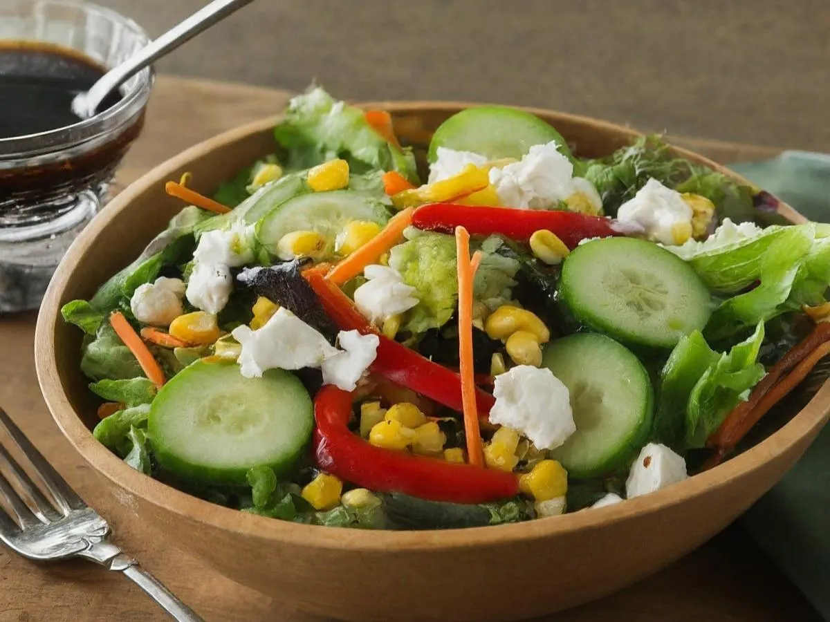 Individual Box Mixed Green Salad (No Tomatoes)
