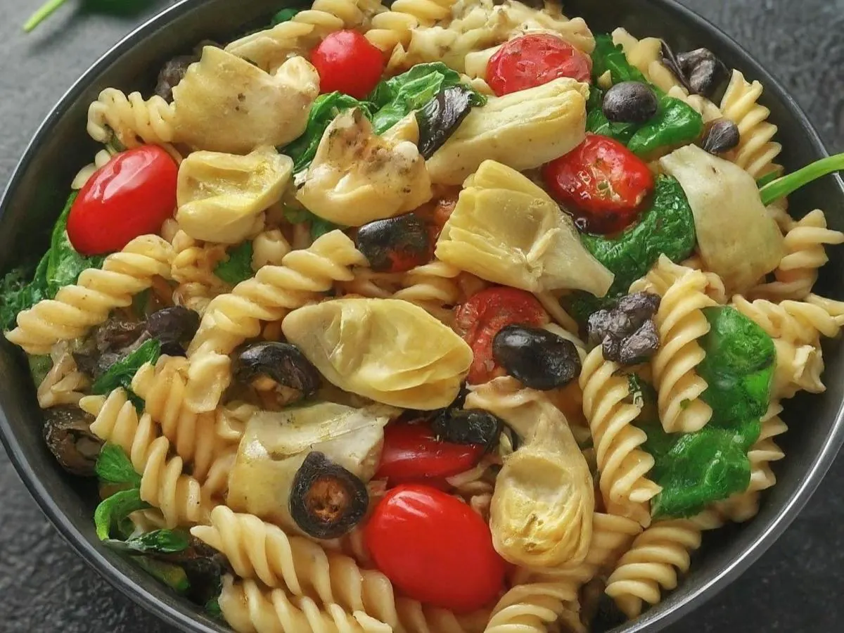 Vegan Fusilli Primavera - NO CHEESE