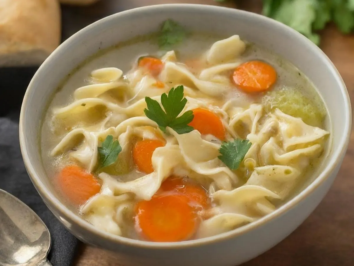 Large Chicken Noodle Soup Large Chicken Noodle Soup