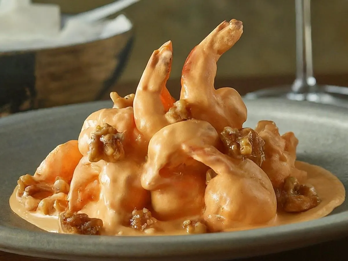 Honey-Walnut Prawns Honey-Walnut Prawns