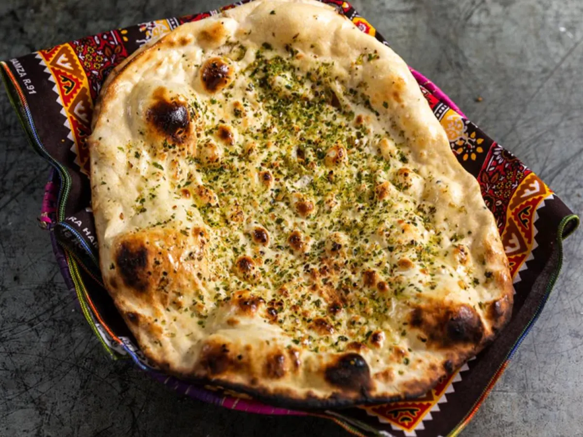 Garlic Naan Boxed Side Garlic Naan Boxed Side