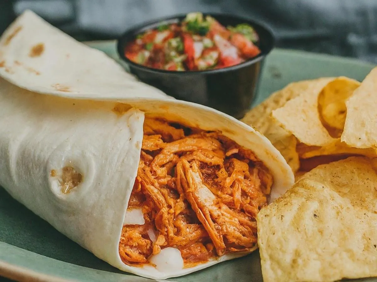 Pollo Tinga Regular Burrito Box Pollo Tinga Regular Burrito Box