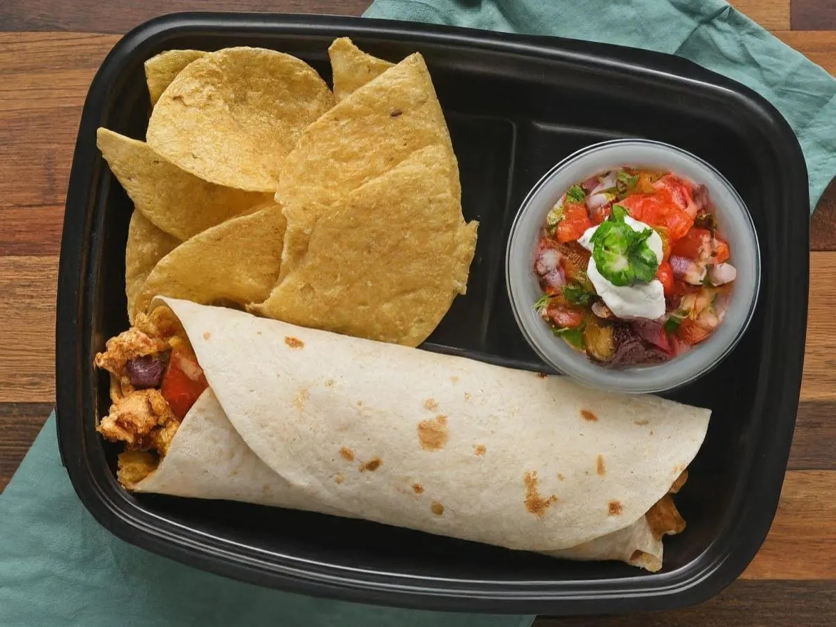 Tofu Veggie Burrito Box (Vegan) Tofu Veggie Burrito Box (Vegan)