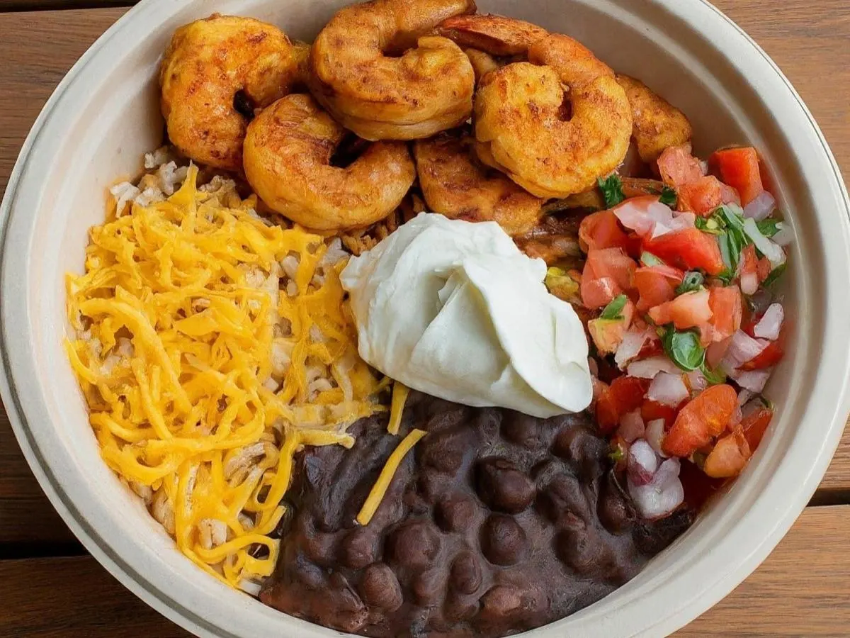 Shrimp Super Burrito Bowl Shrimp Super Burrito Bowl