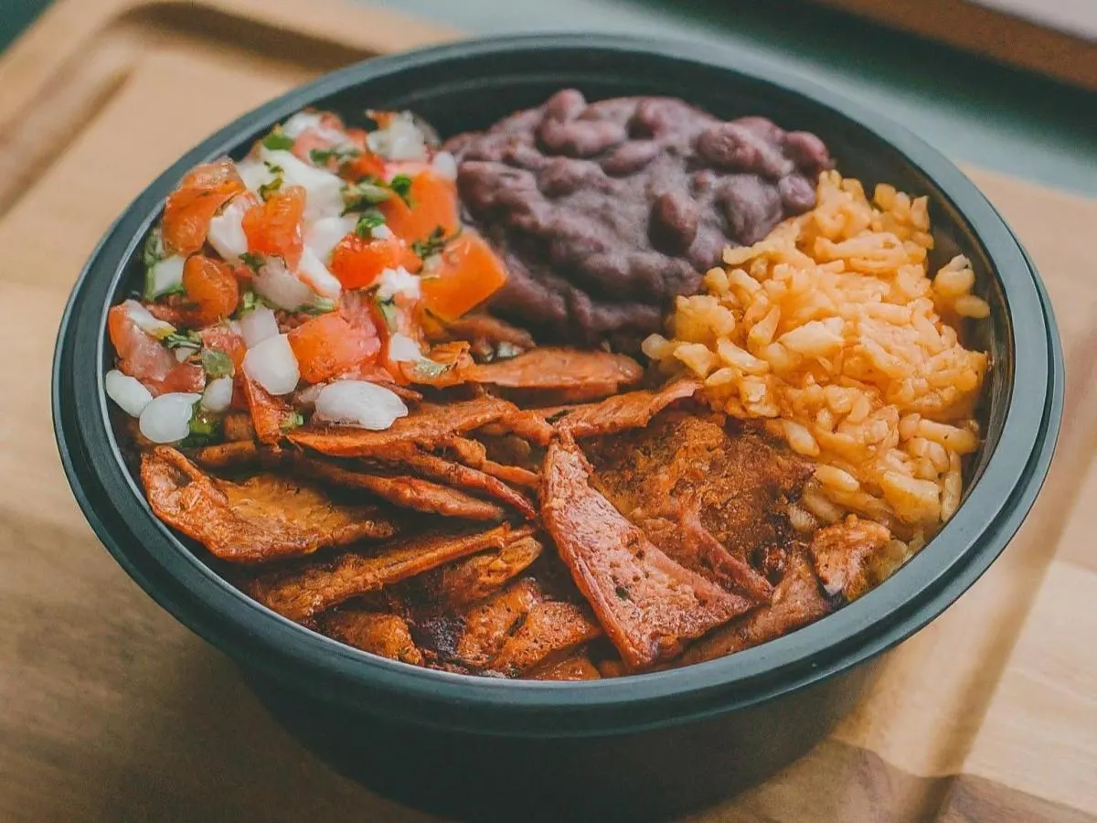 Dairy-Free Al Pastor Super Burrito Bowl Dairy-Free Al Pastor Super Burrito Bowl