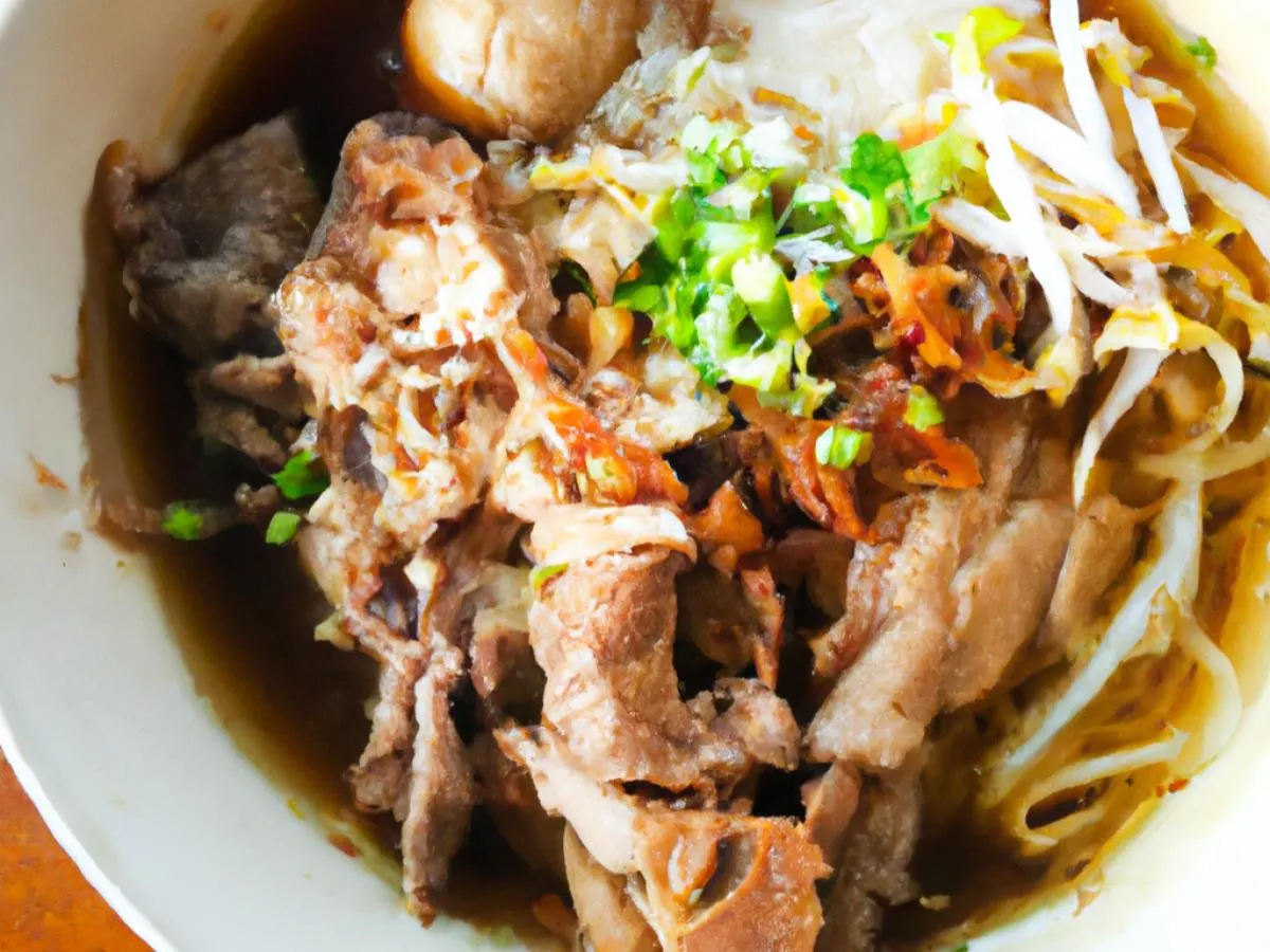 Braised Pork Rice Noodle [16 oz]