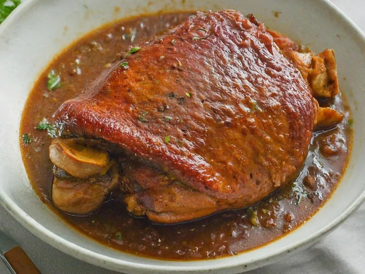 Braised Turkey Thigh Braised Turkey Thigh