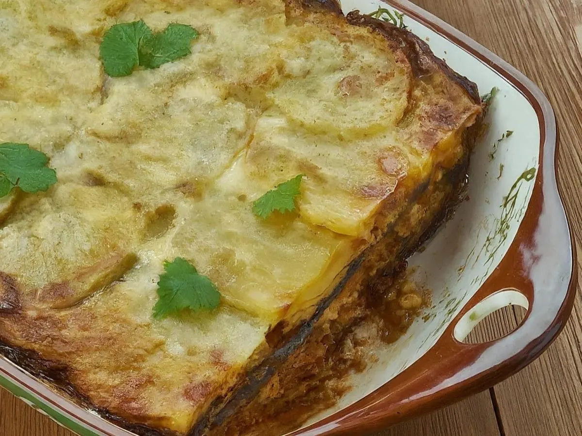 Vegetarian Moussaka Vegetarian Moussaka