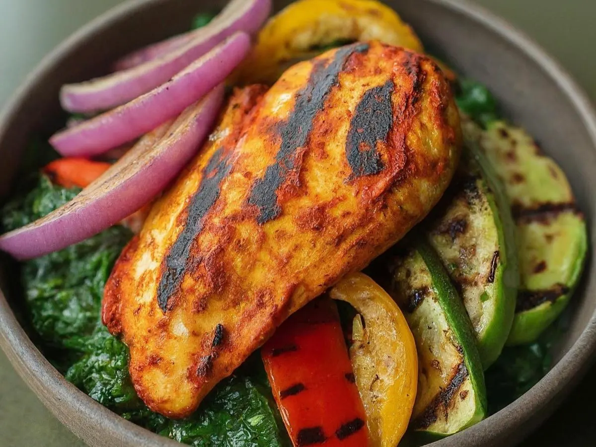 Light Carb Achiote Chicken Bowl Light Carb Achiote Chicken Bowl
