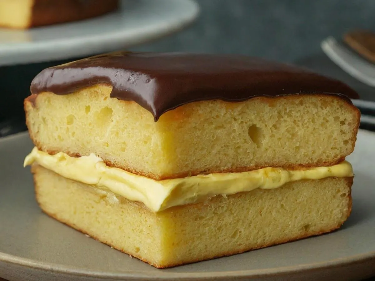 Keto Style Boston Cream Pie Keto Style Boston Cream Pie