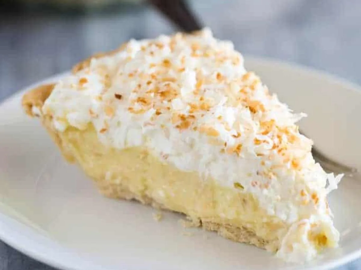 Keto Style Coconut Cream Pie Keto Style Coconut Cream Pie
