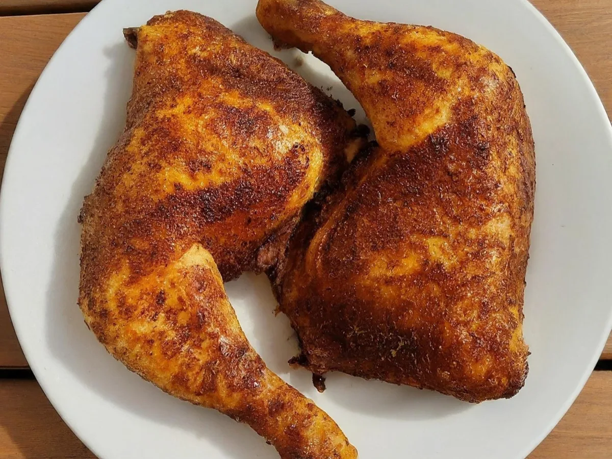 Dry Rub Roasted Chicken Quarters Dry Rub Roasted Chicken Quarters