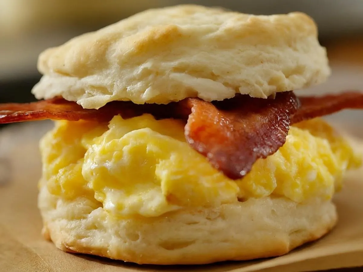 Bacon and Egg Biscuit