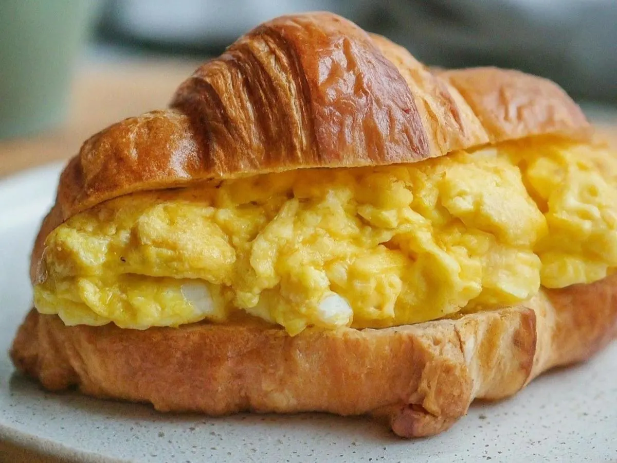 Three Egg Croissant