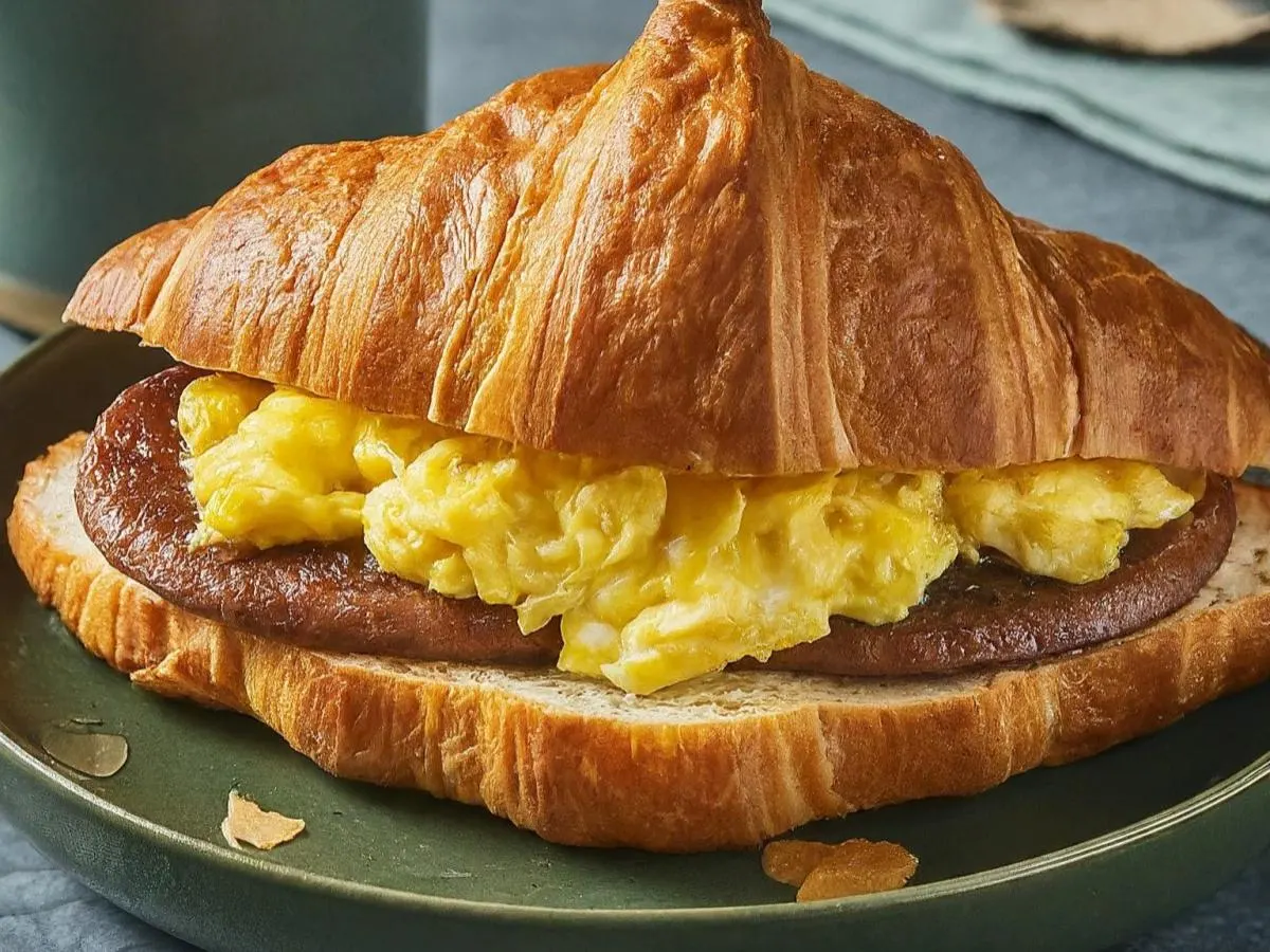 Sausage and Egg Croissant