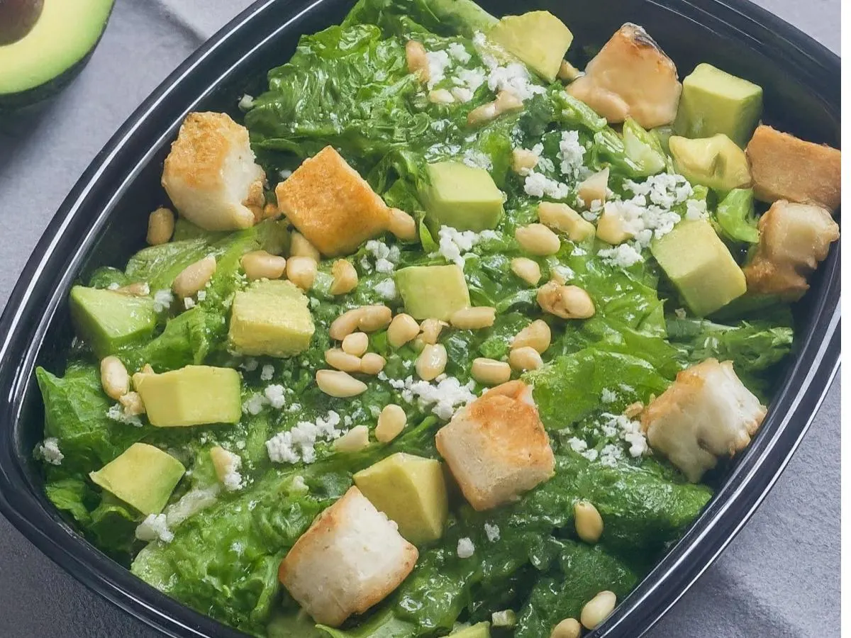 Avocado Caesar Salad Avocado Caesar Salad