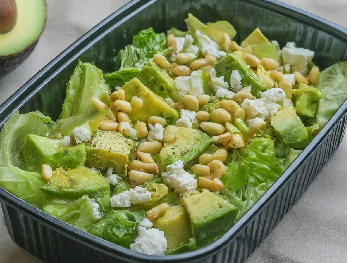 Avocado Caesar Salad (No Croutons) Avocado Caesar Salad (No Croutons)