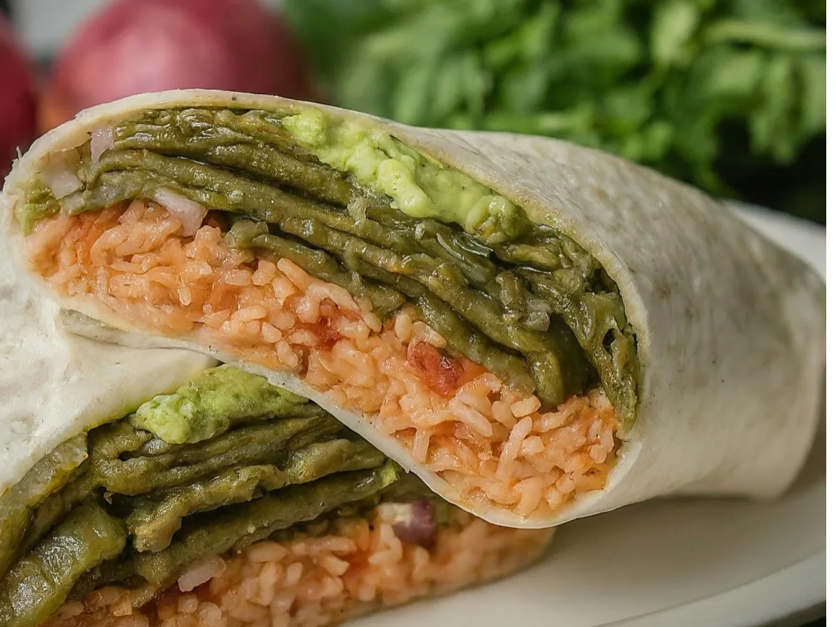 Vegan Nopales Baby Burrito Vegan Nopales Baby Burrito