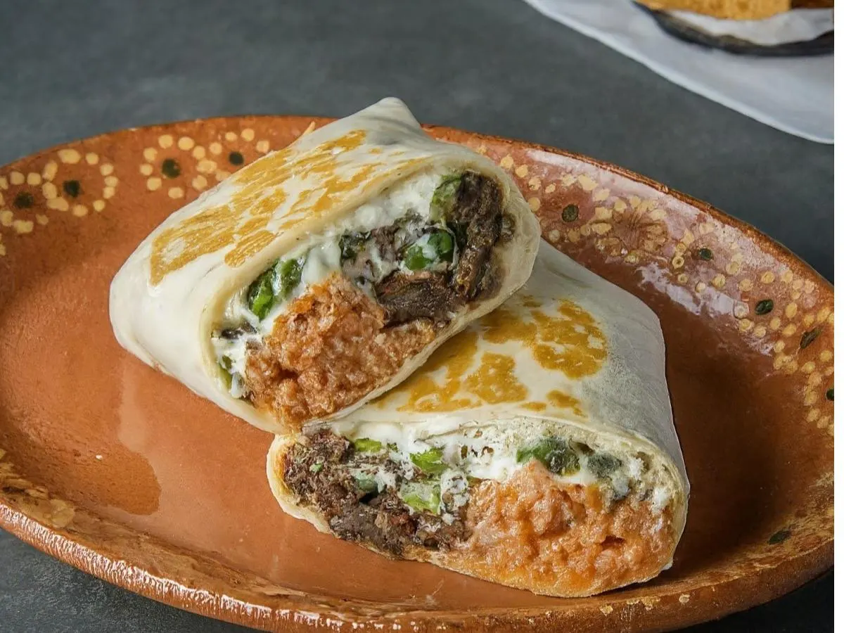 Rajas Baby Burrito Rajas Baby Burrito