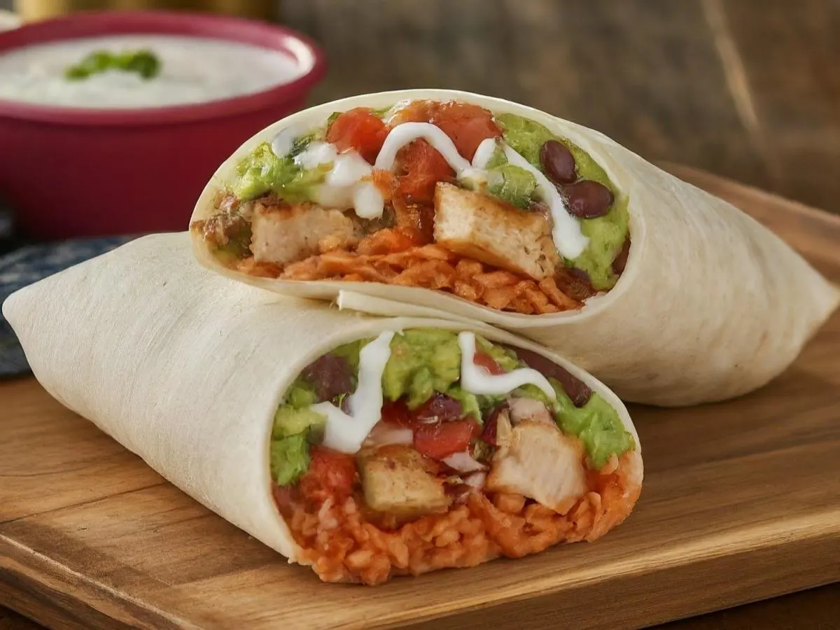 Grilled Chicken Burrito Grilled Chicken Burrito