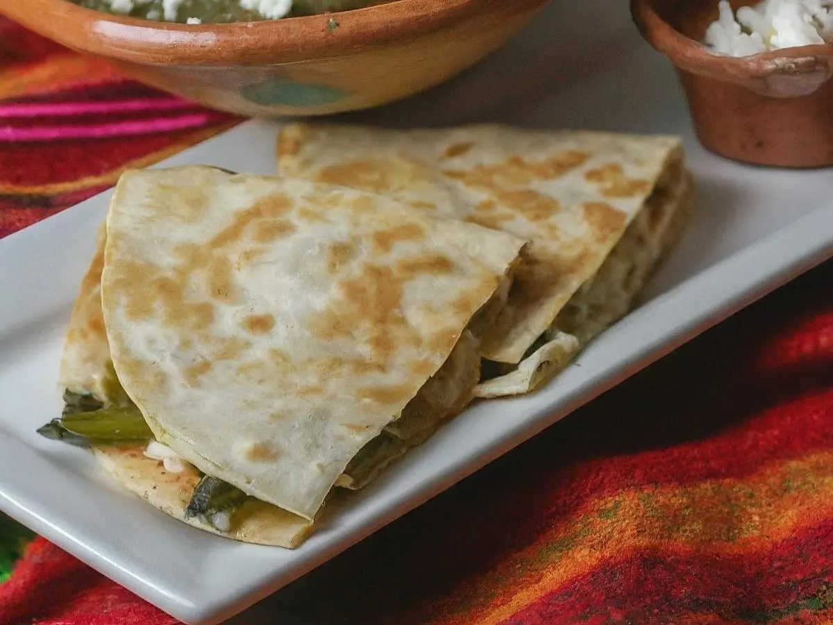 Rajas Quesadilla Rajas Quesadilla