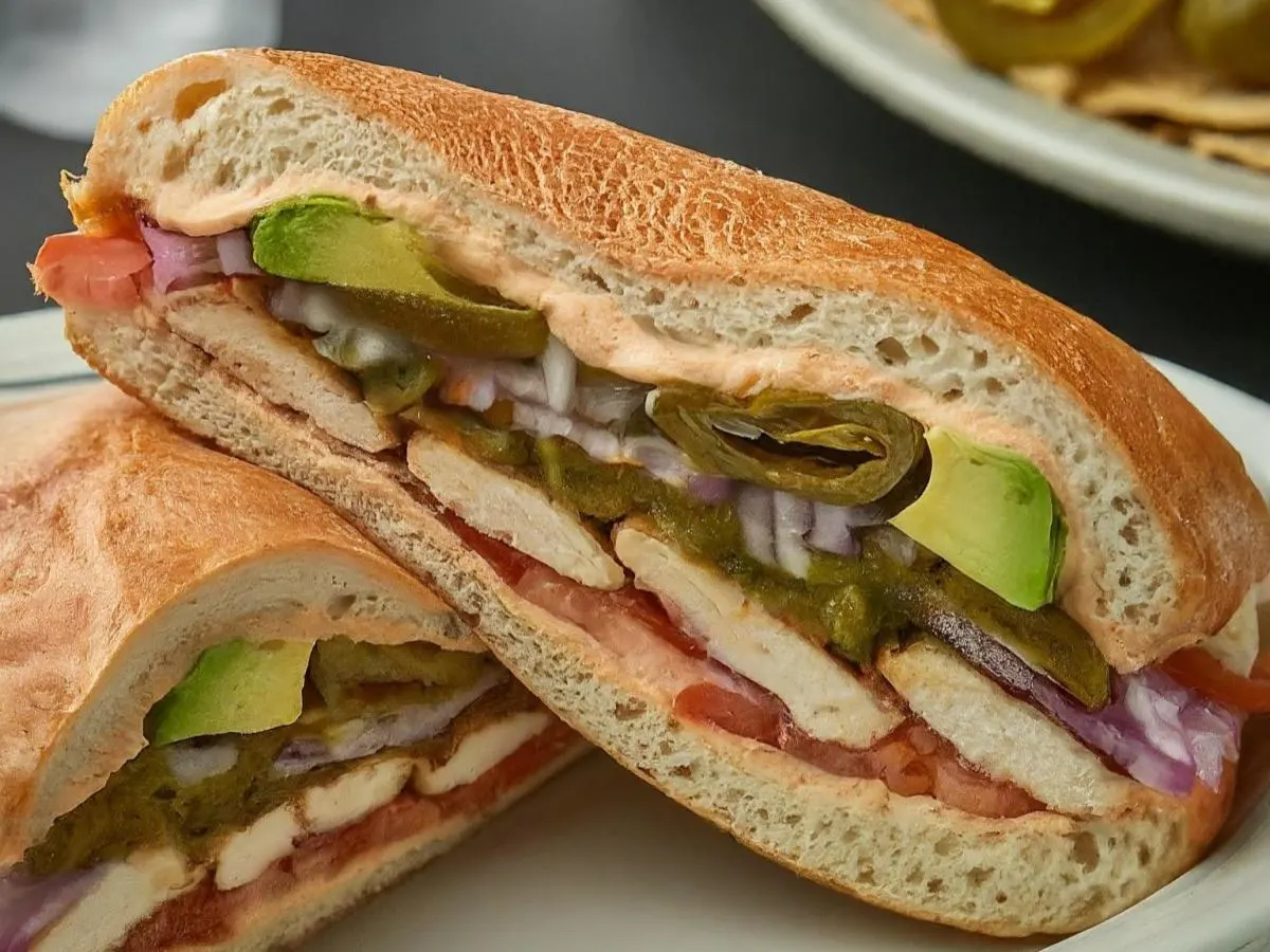 Grilled Chicken Torta Grilled Chicken Torta