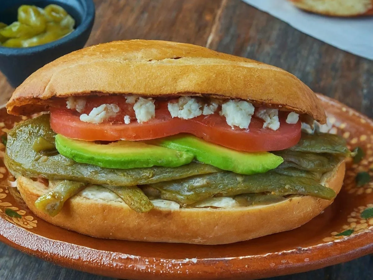 Nopales Torta Nopales Torta