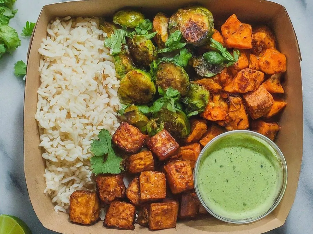 Avocado Lime with Crispy Tofu Avocado Lime with Crispy Tofu