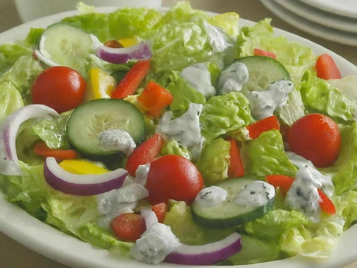 Mini House Salad | Bleu Cheese Dressing Mini House Salad | Bleu Cheese Dressing