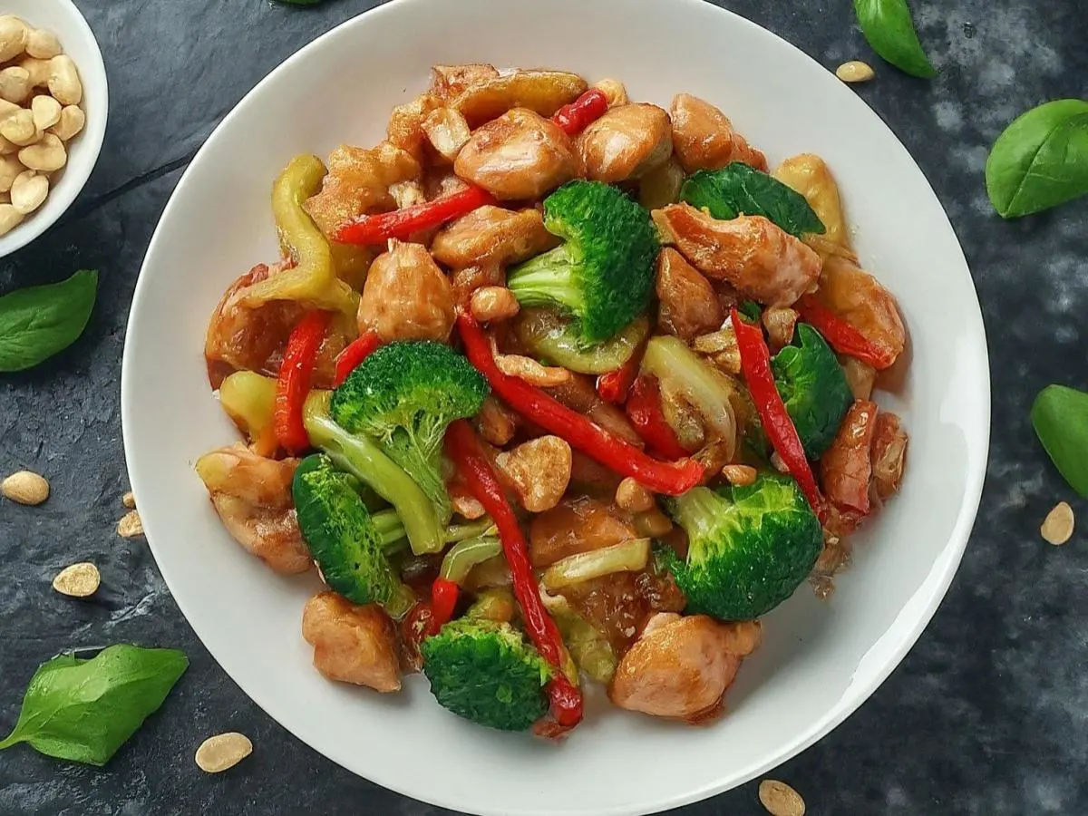 Kung Pao Chicken & Rice