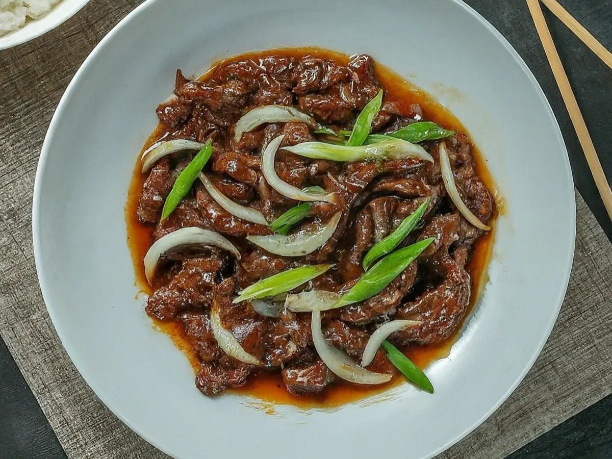 Mongolian Beef & Rice