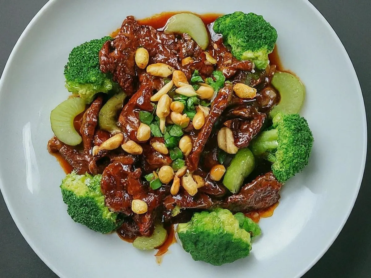 Kung Pao Beef & Rice
