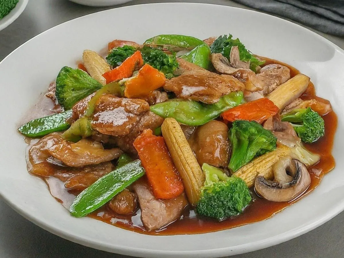 Pork with Mixed Vegetables
