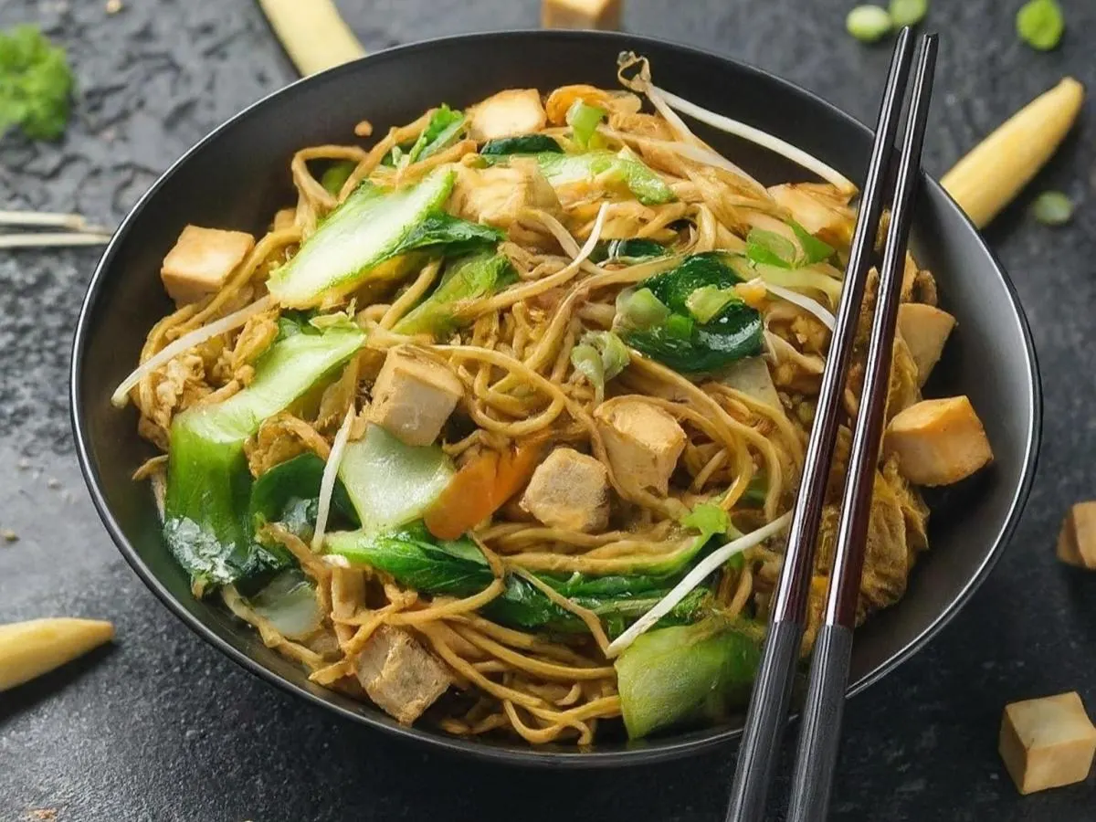 Tofu Chow Mein Tofu Chow Mein