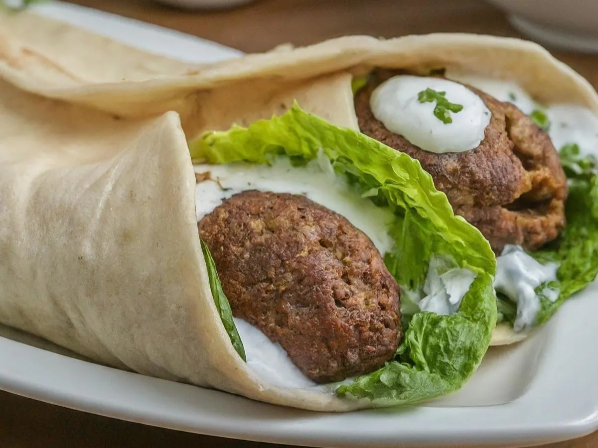 Kofte Kebab Wrap