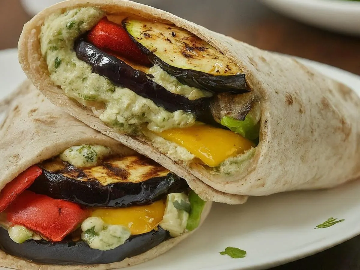 Veggie Kebab Wrap