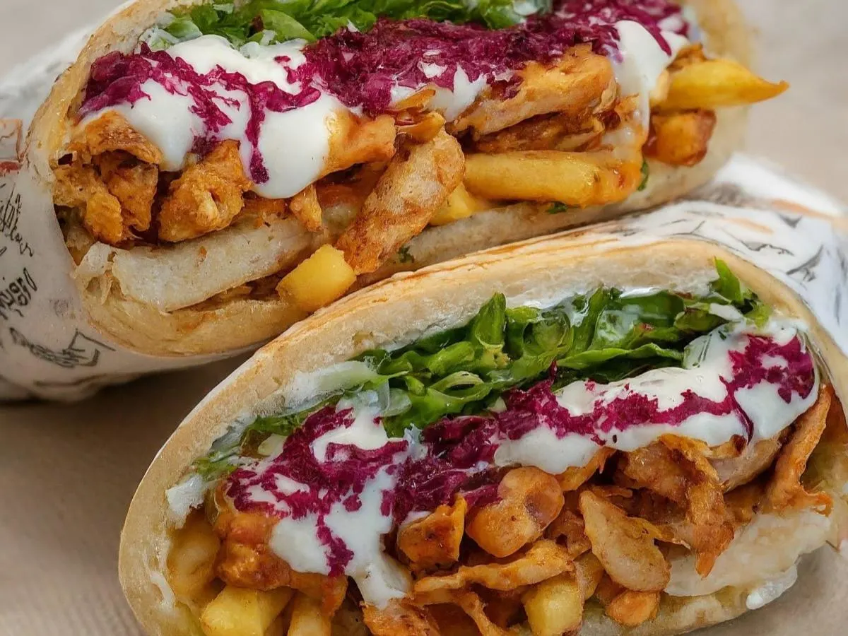 Chicken Doner BOX with Spicy Aioli Sauce