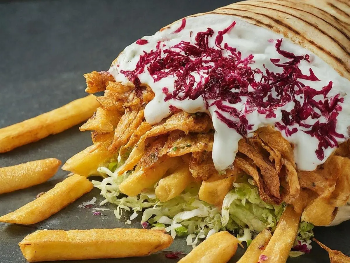 Chicken Doner BOX with Regular Aioli Sauce