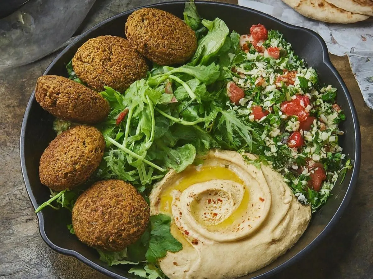 Vegan Falafel Meal
