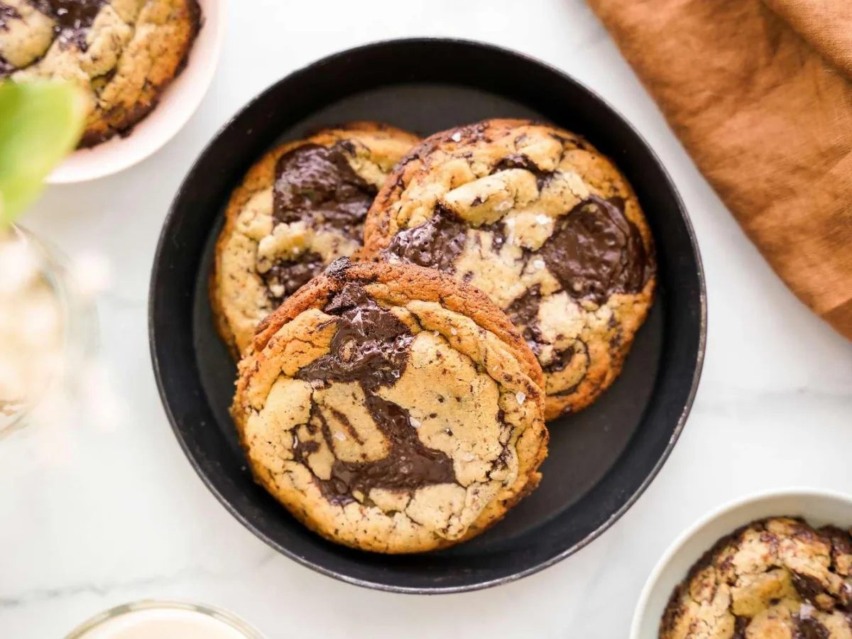 Tahini Chocolate Chip Cookies Tahini Chocolate Chip Cookies
