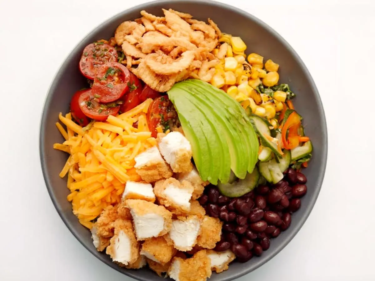 Fried Chicken Salad Fried Chicken Salad
