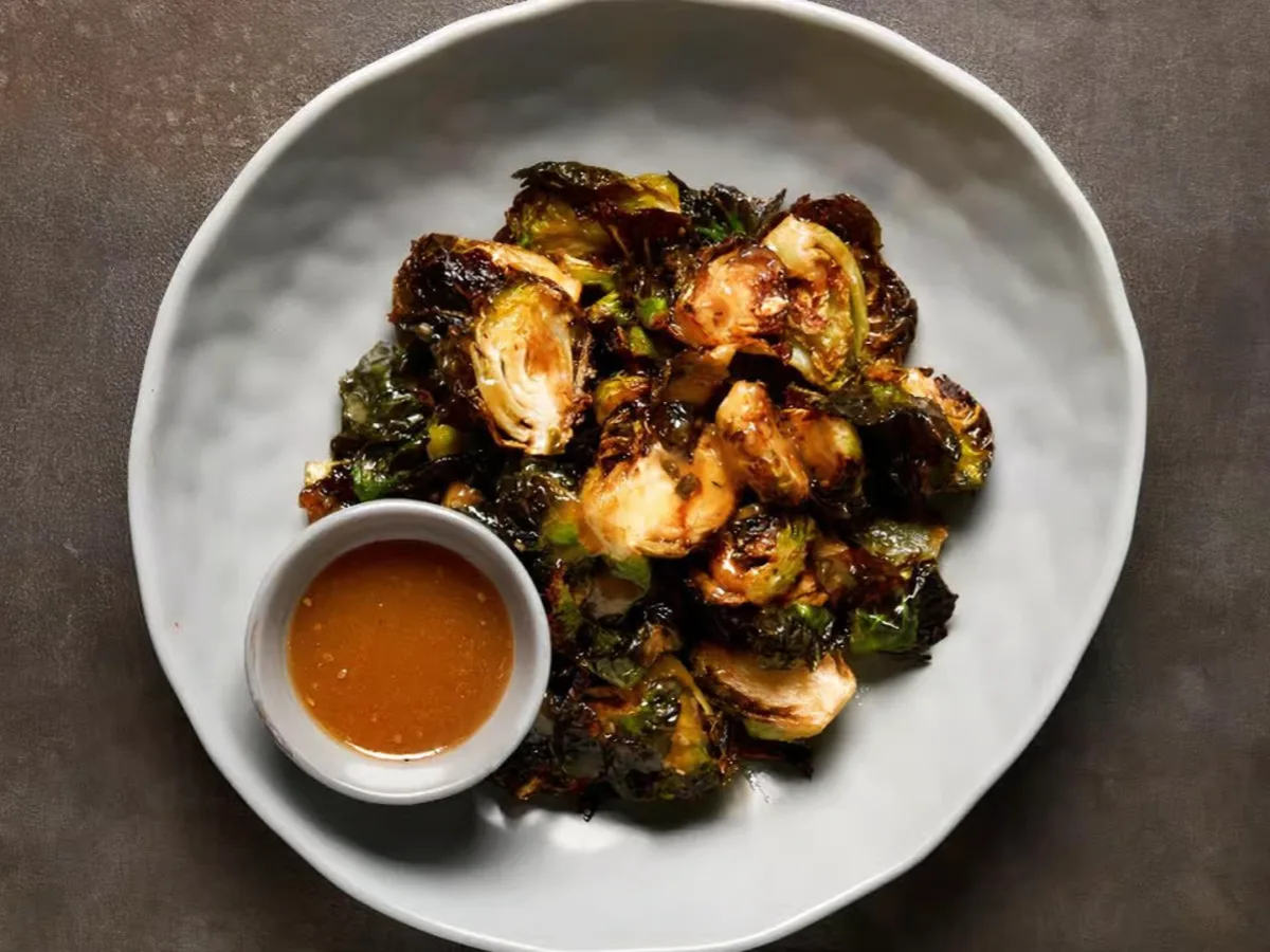 Fried Sesame Brussels Sprouts Fried Sesame Brussels Sprouts