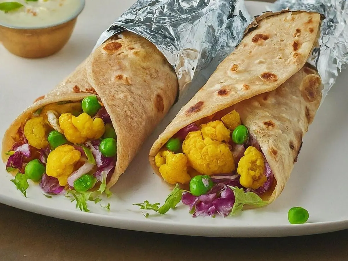 Aloo Gobhi Matar Roll Boxed Lunch Aloo Gobhi Matar Roll Boxed Lunch